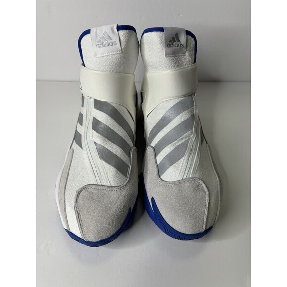 Adidas Crazy BYW HU PW 0 To 60 ,11.5MensBasketball Shoe White Sneaker Trainer. - Picture 3 of 15